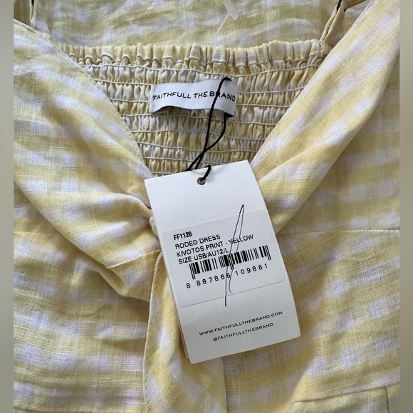 NWT Faithful The Brand Rodeo Mini Dress - Picture 5 of 9